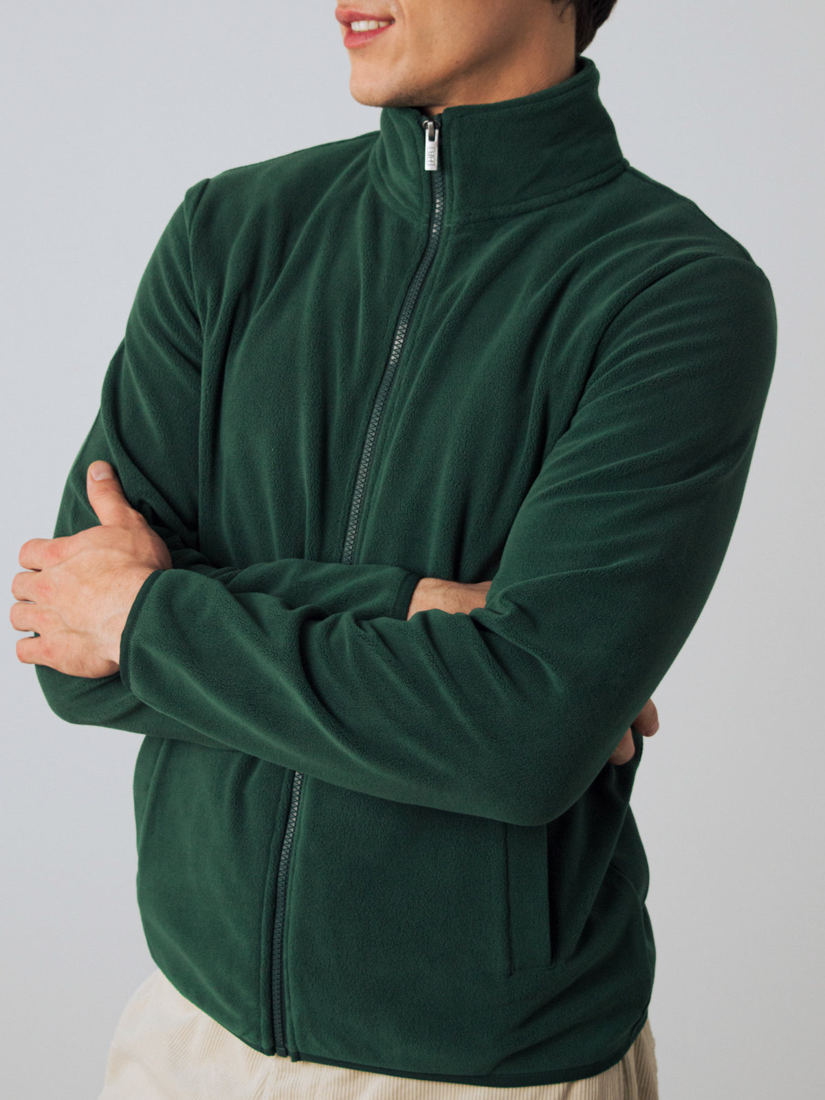 Fleece Zip Jacket Men