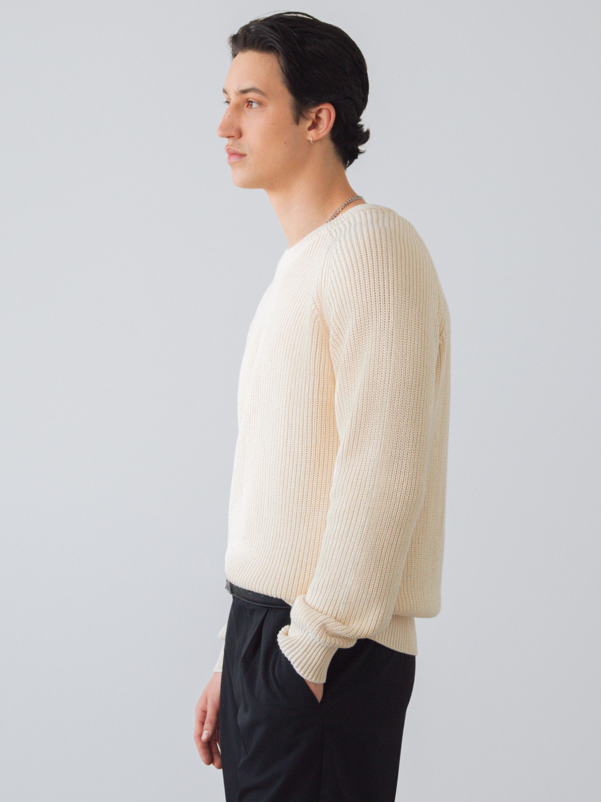 Maglione heavy knit uomo