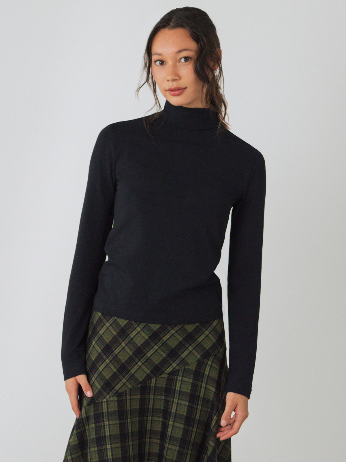 Jersey Turtleneck