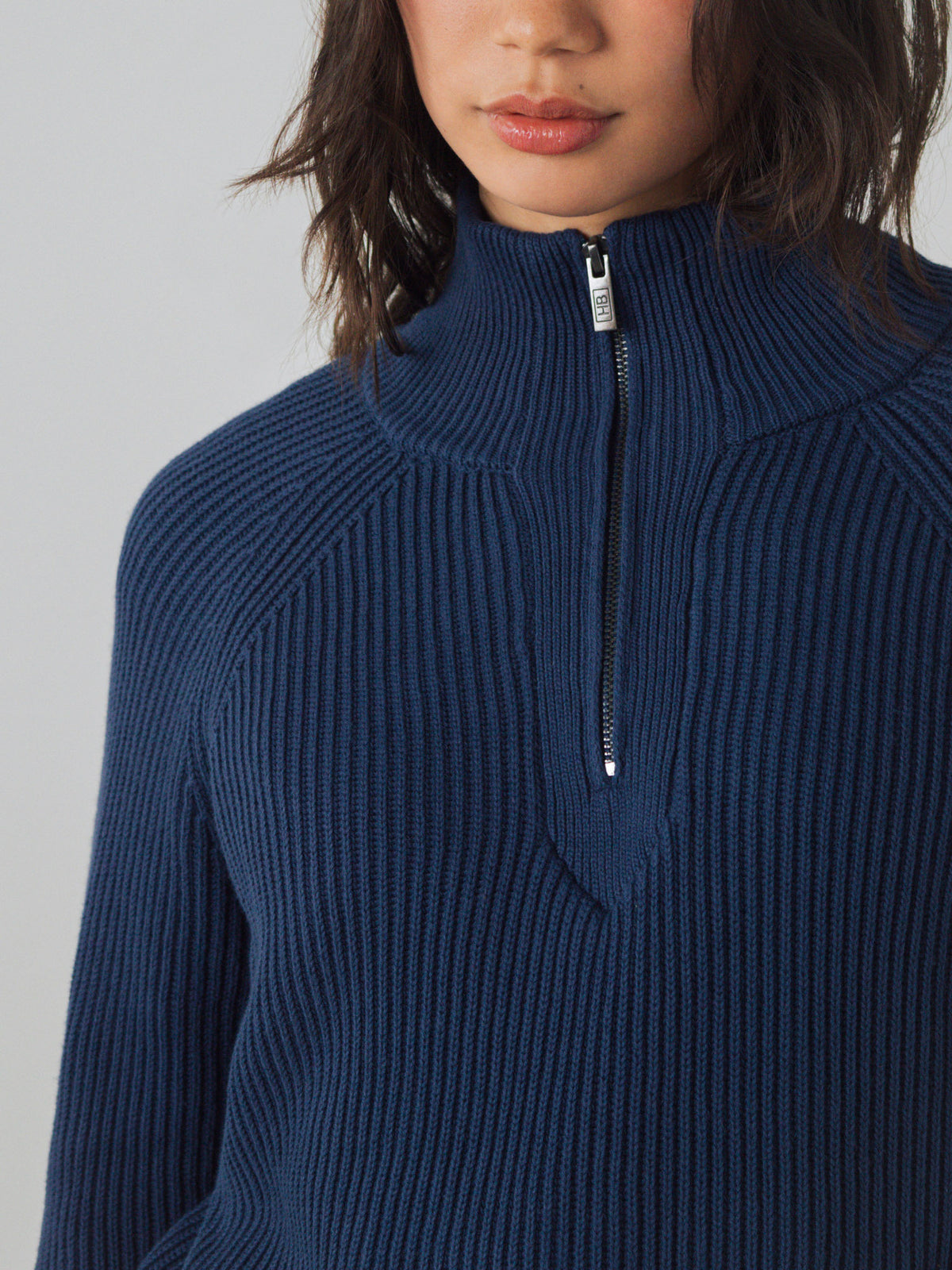 Half-Zip Knit