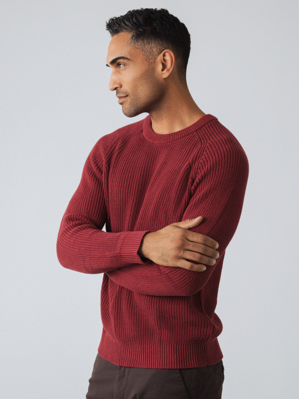 Heavy Knit Jumper Men