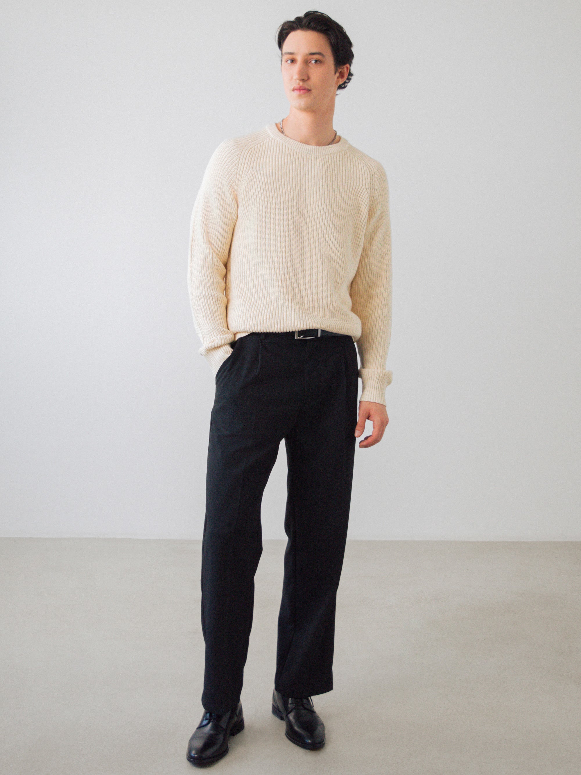 Maglione heavy knit uomo