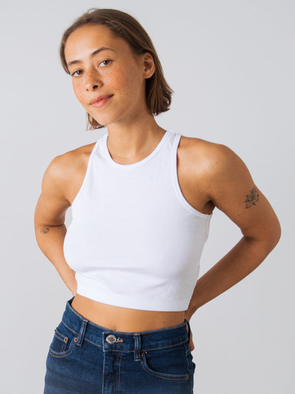 Racerback crop top