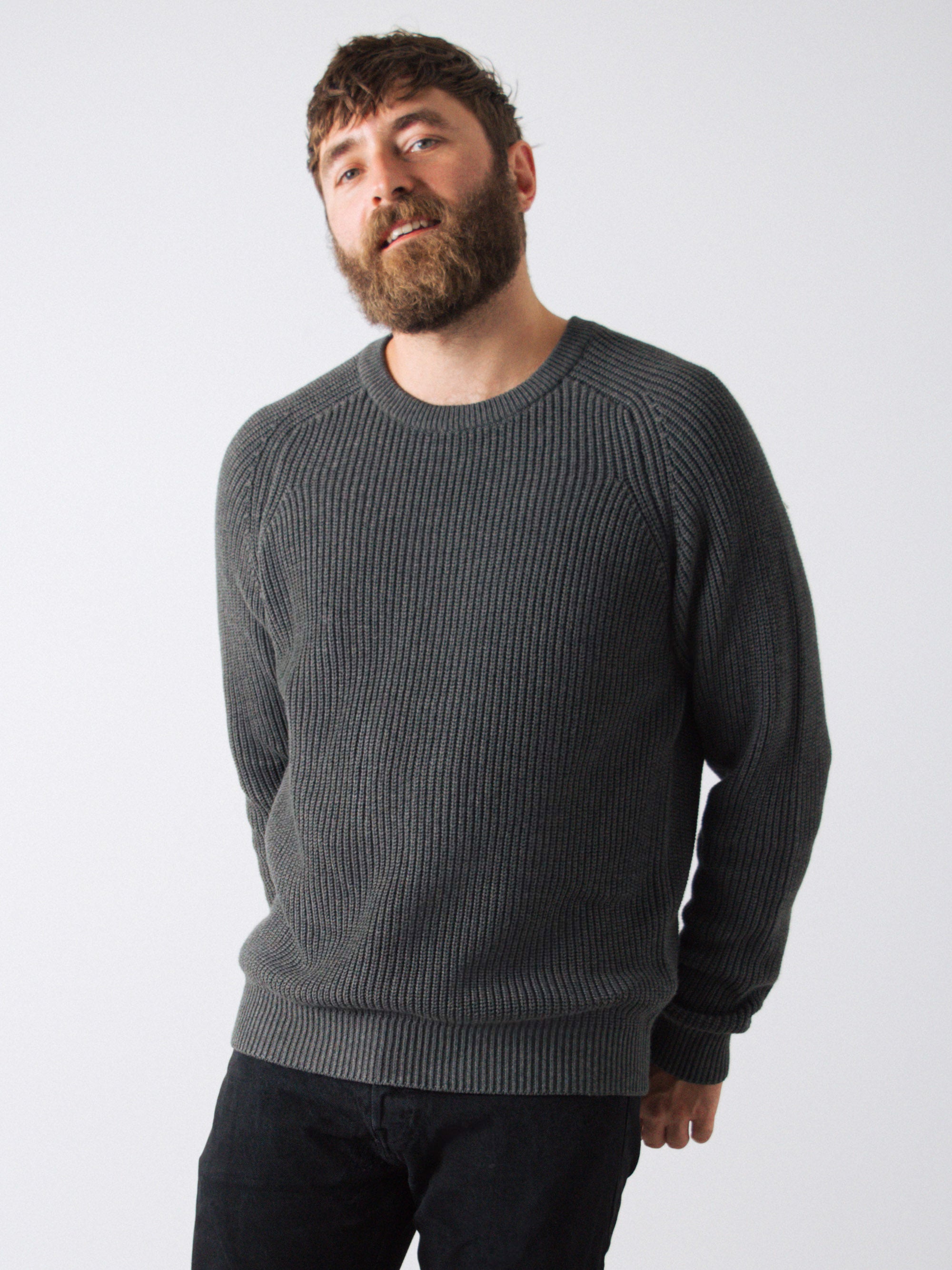 Maglione heavy knit uomo