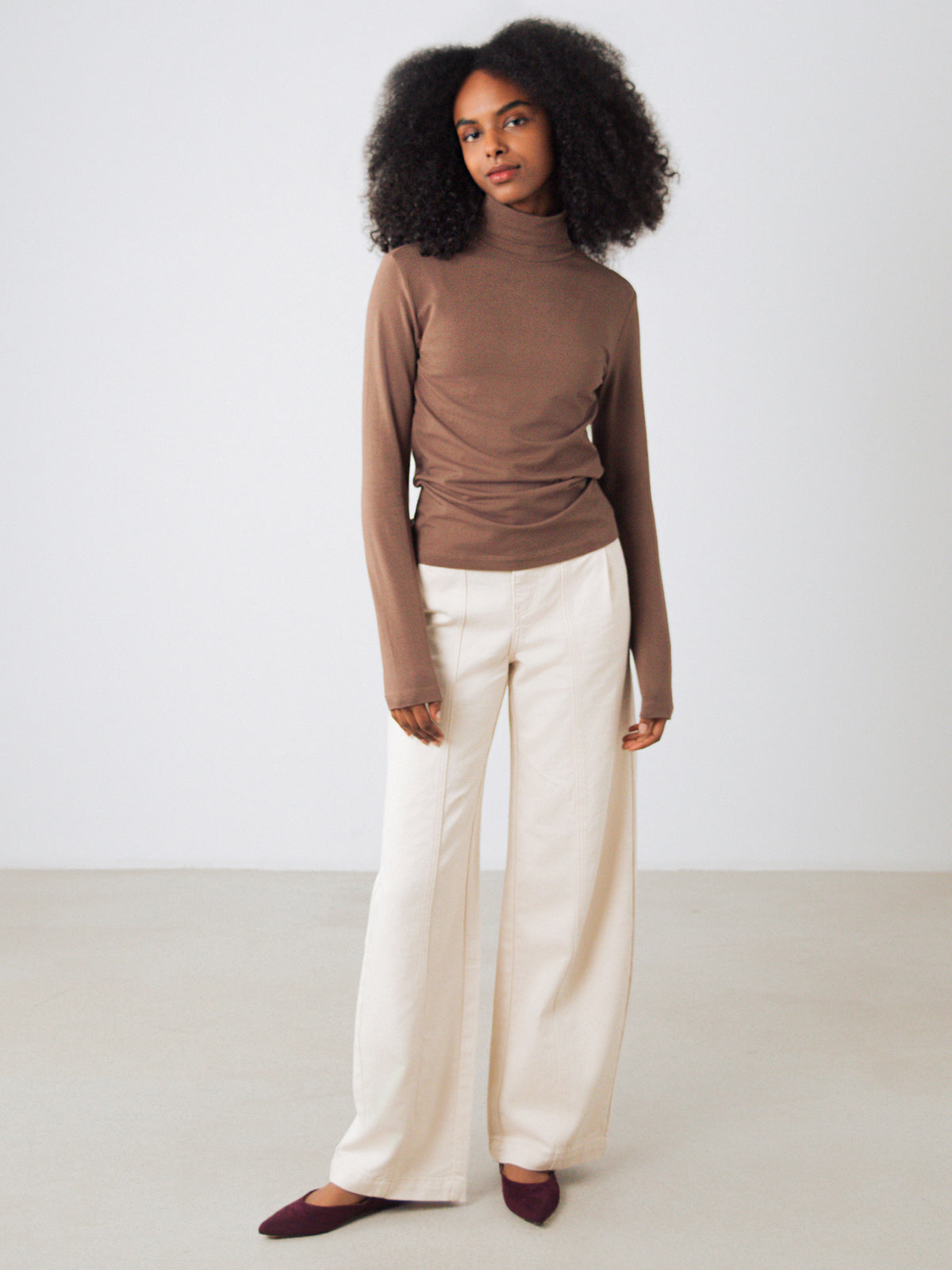 Jersey Turtleneck