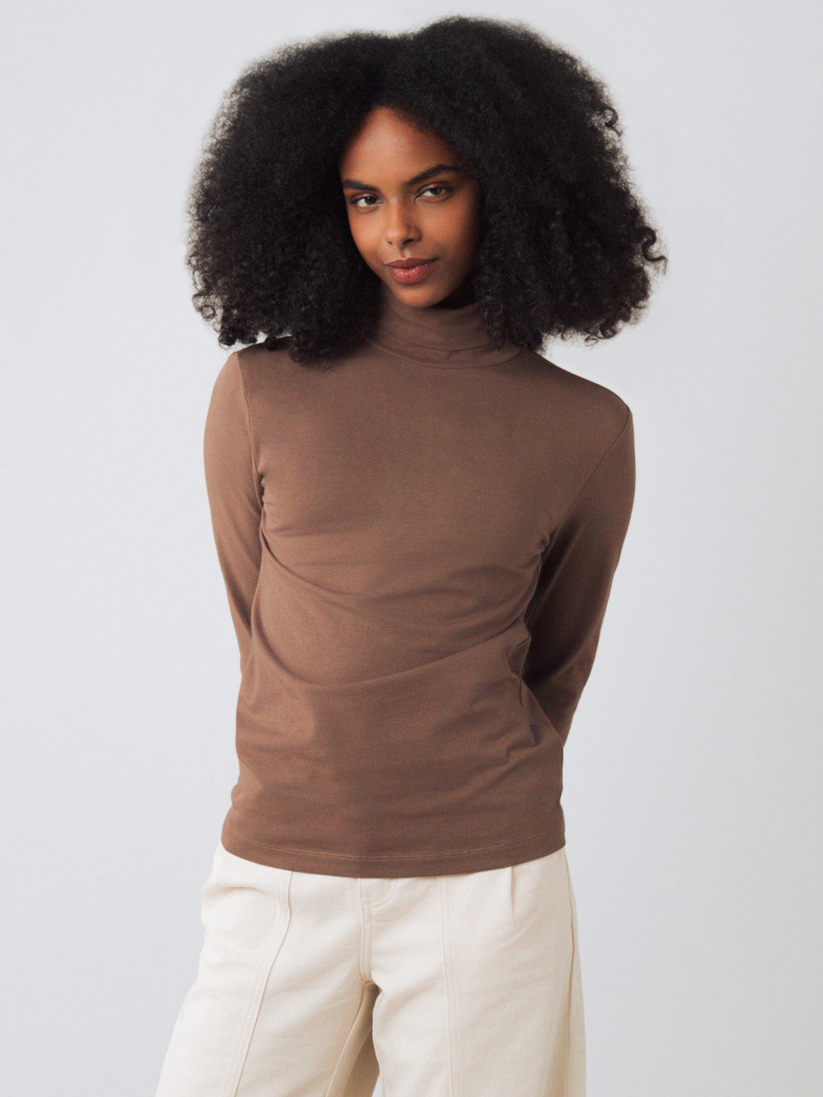 Jersey Turtleneck