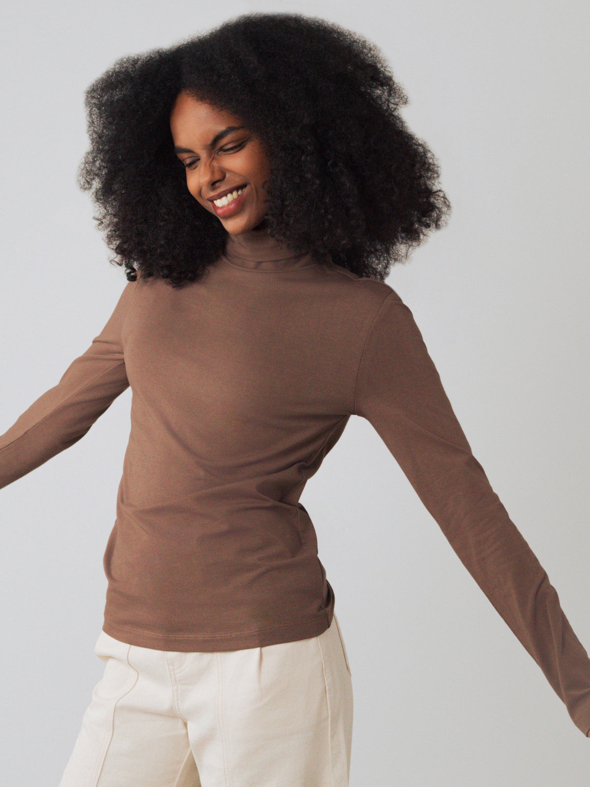 Jersey Turtleneck