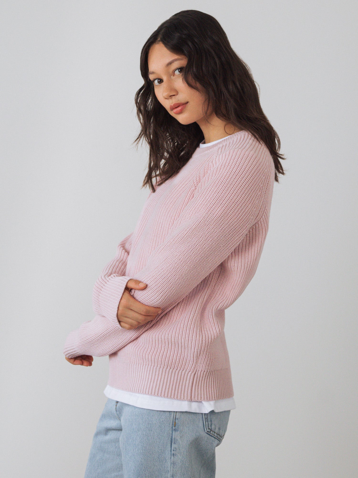 Women Heavy Knit Jumper