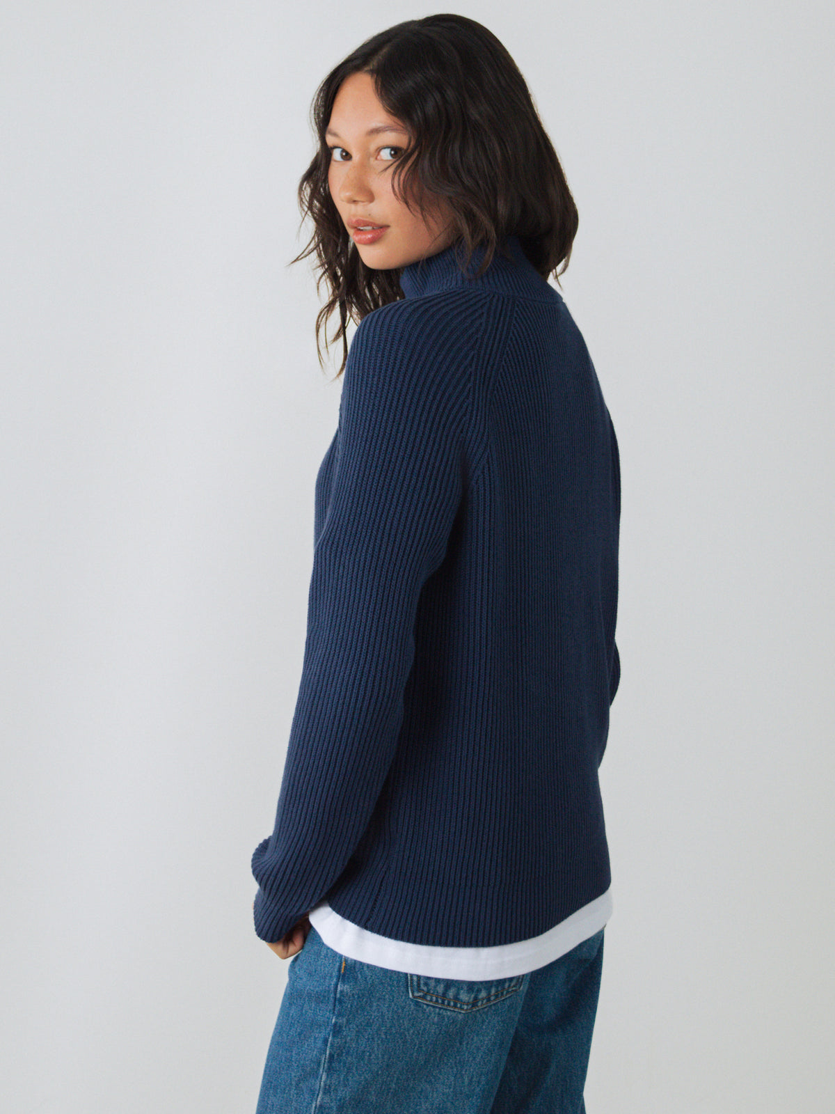 Half-Zip Knit